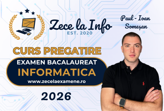 Curs Pregatire Examen Bacalaureat Informatica